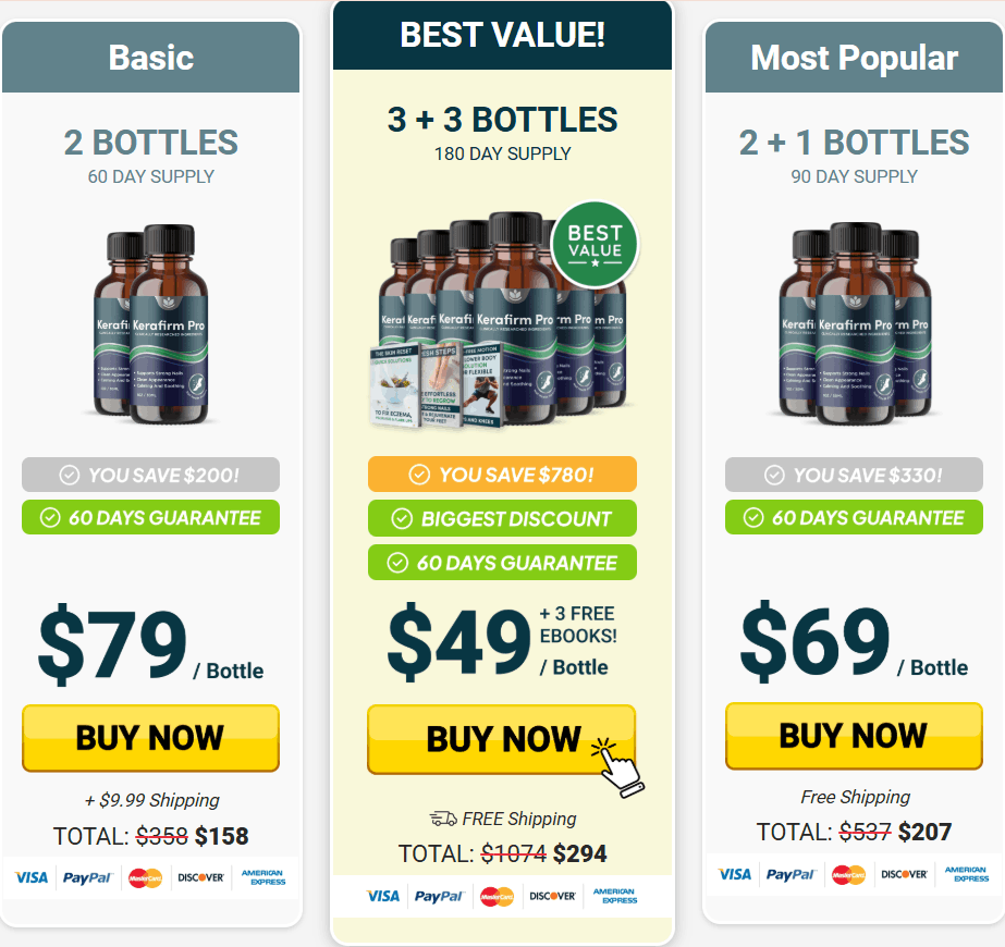 KeraFirm Pro-Order Page